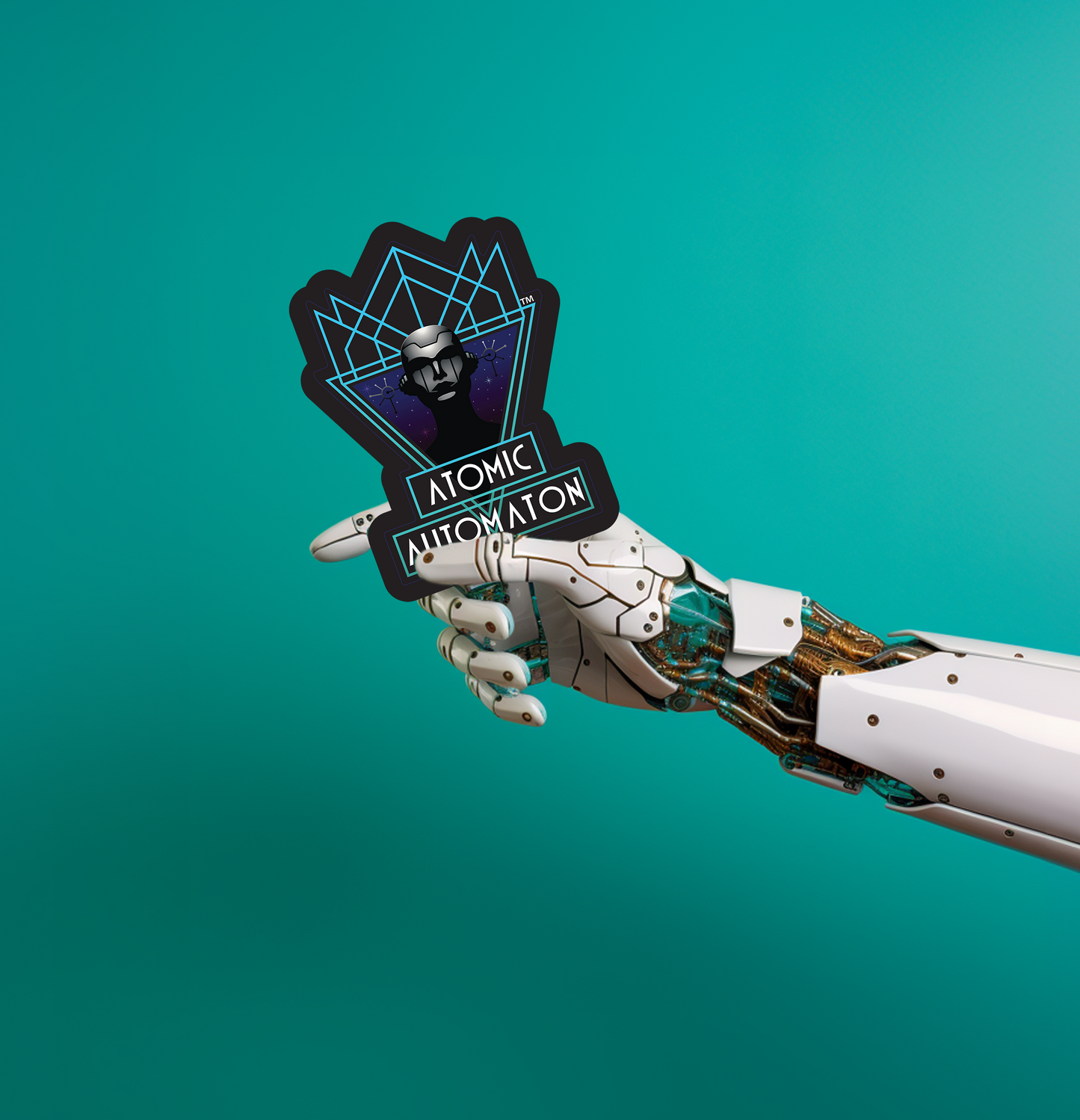 Atomic Automaton Sticker