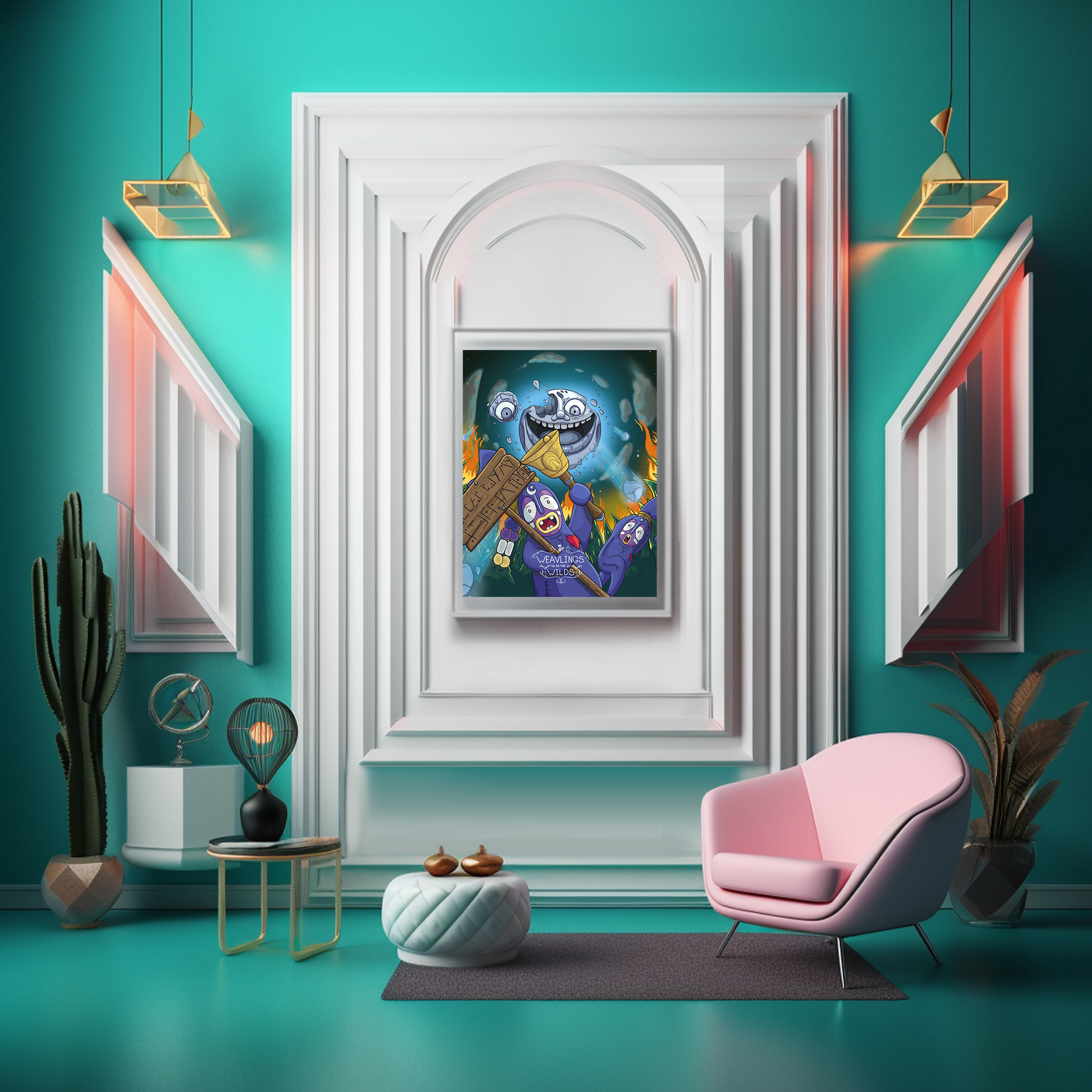 Everything Ends Poster in room