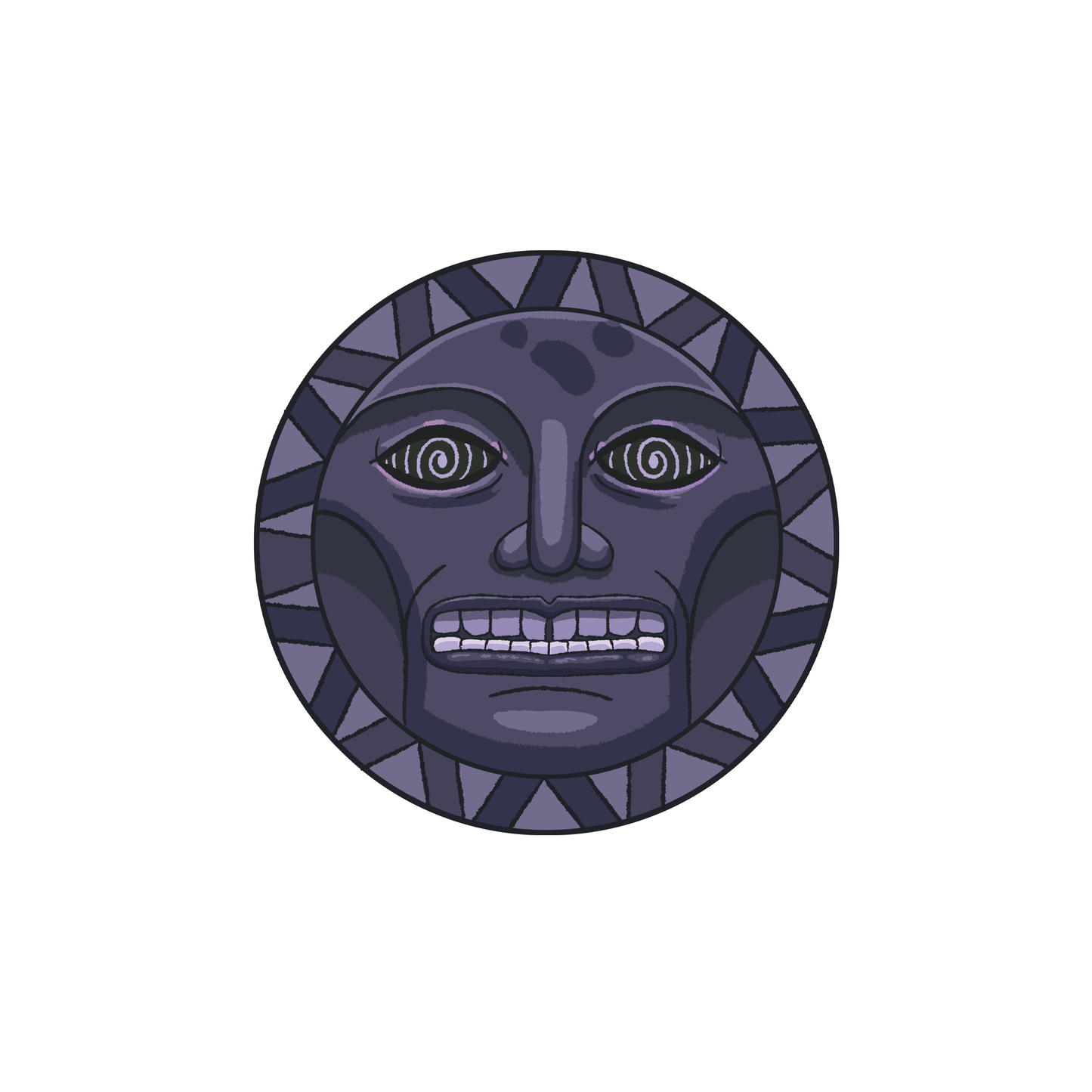 Solar Eclipse Sticker