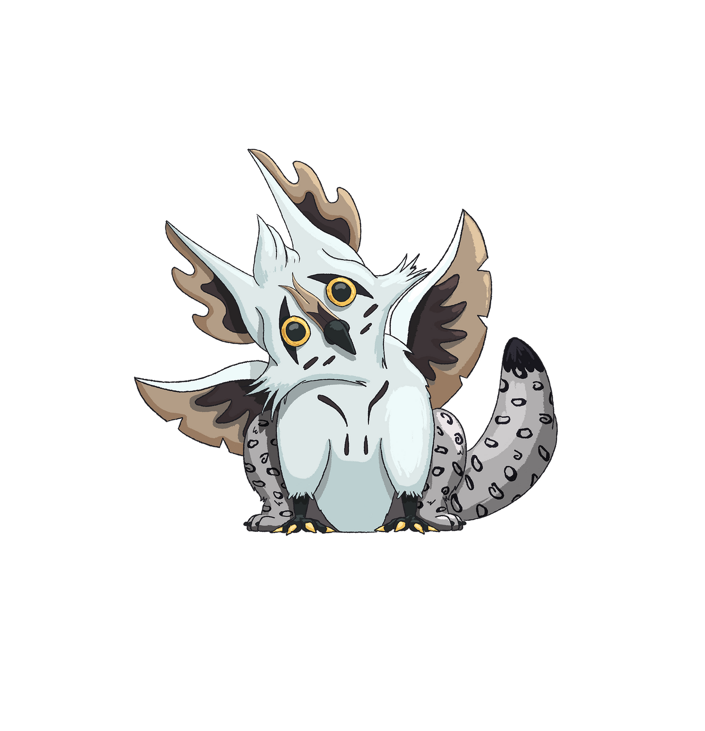 Strixlious Chick Holographic Sticker