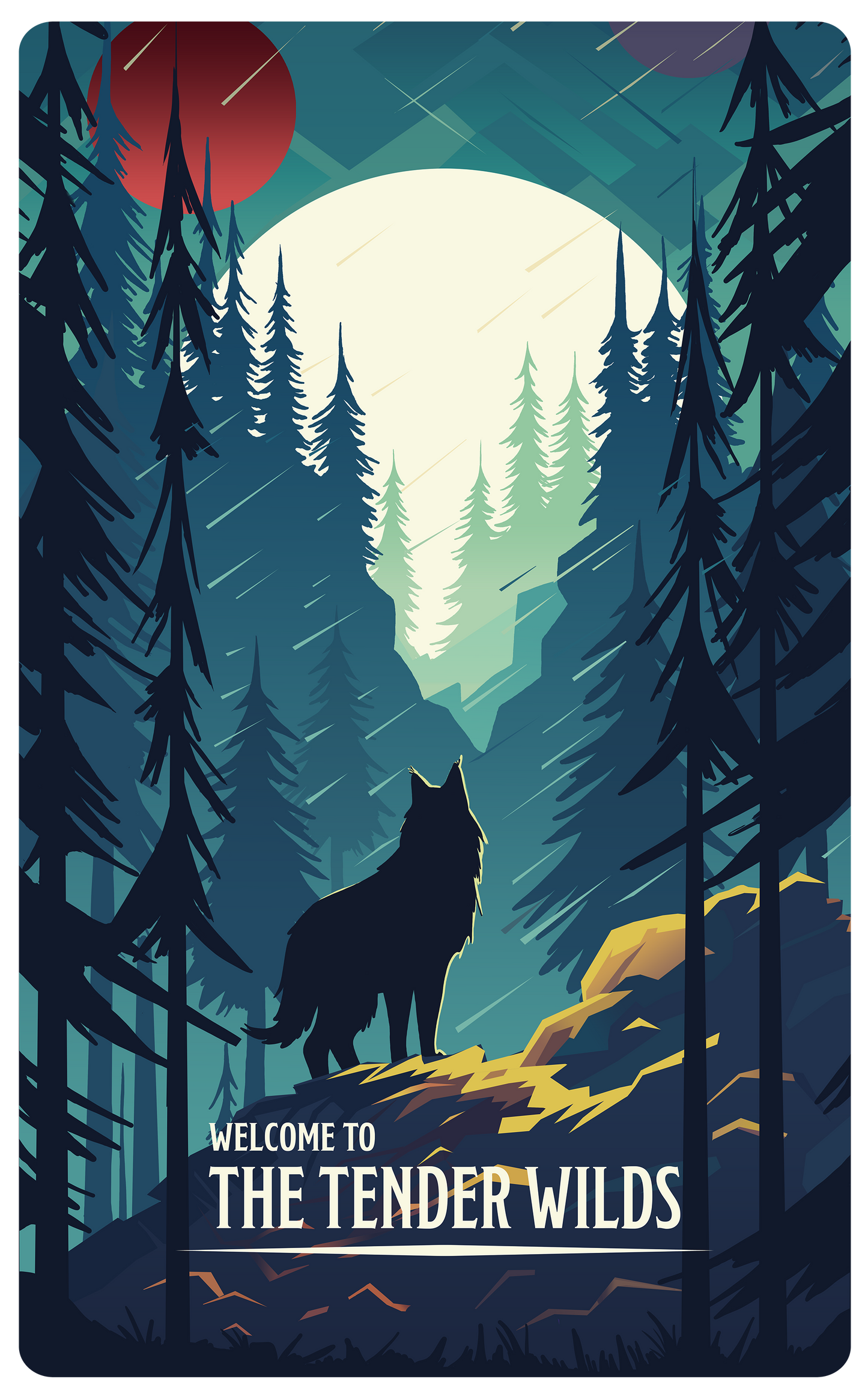 Welcome to the Tender Wilds T-shirt