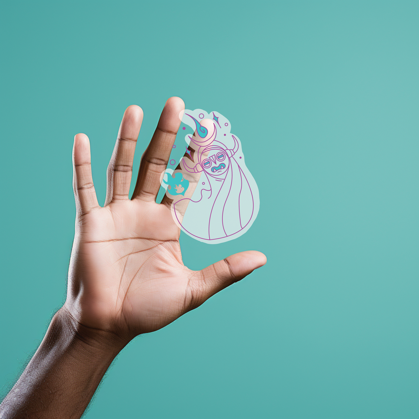 Wilds Spirit Clear Sticker