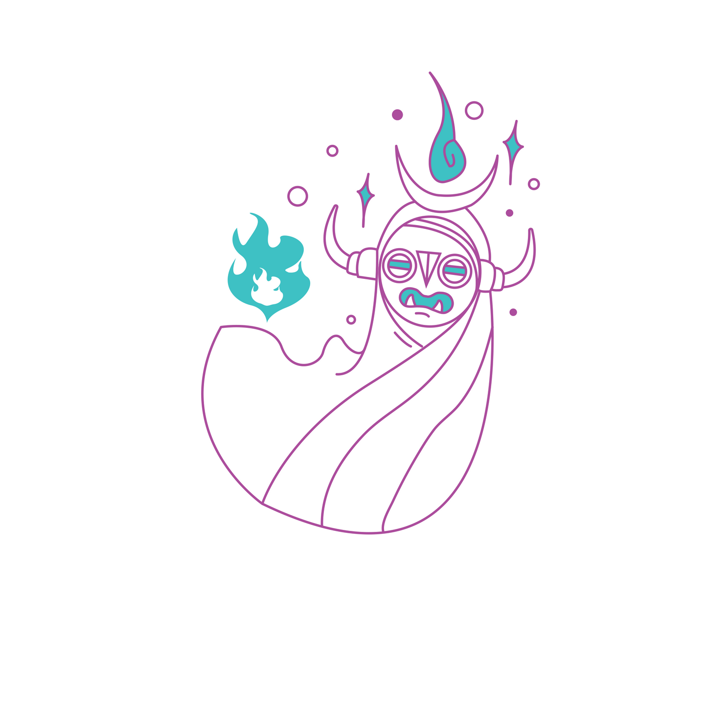 Wilds Spirit Clear Sticker