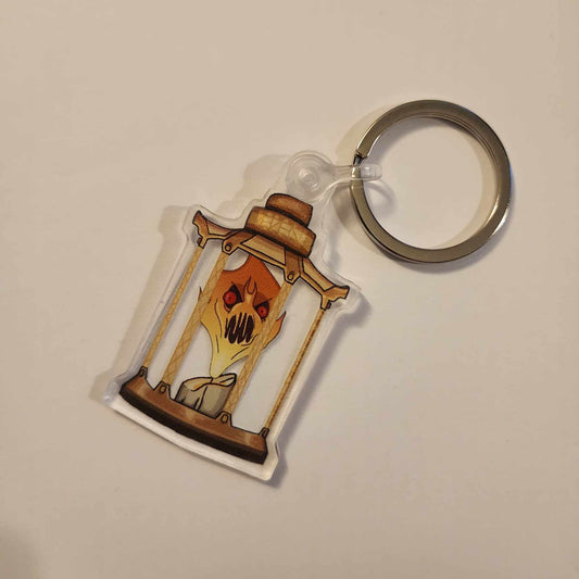 Flamefury Lantern Acrylic Keychain